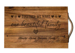 Taglieros Noce - Together we make a beautiful family